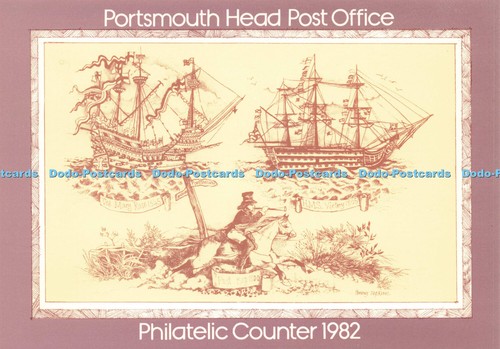 D176045 portsmouth head - head, post