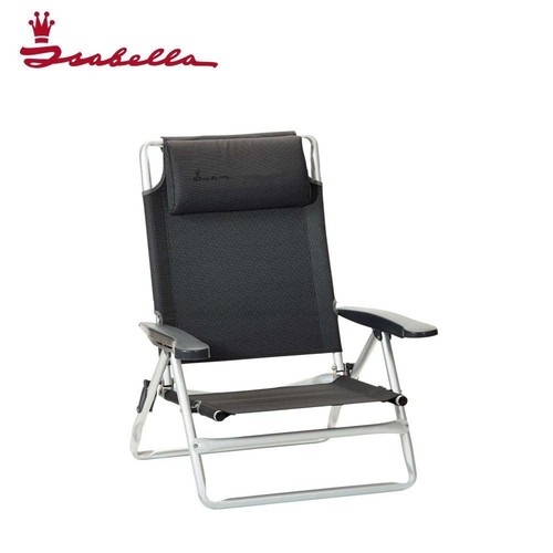 Isabella beach chair dark grey - chair,