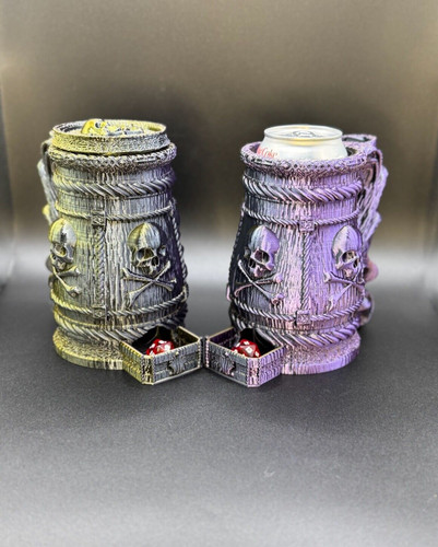 Pirate tankard dice tower - pirate, can