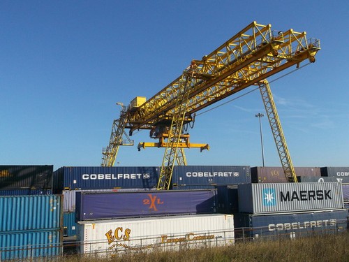 Photo gantry crane and - a3,