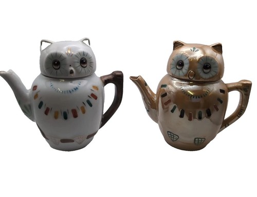 Chinese white bronze owl - chinese,