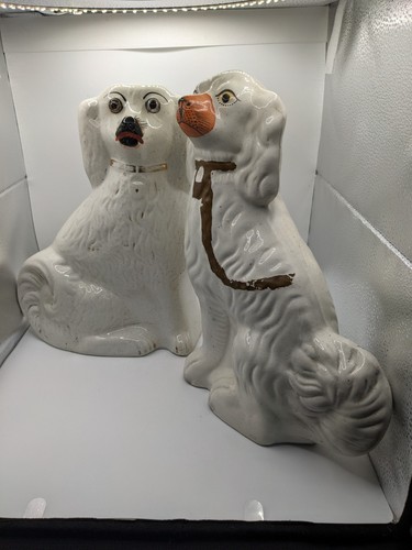 Large pair victorian seated - of,