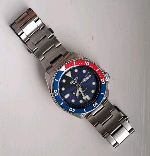 Seiko sports automatic blue - 5,