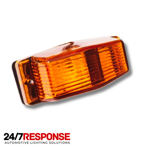 Amber led front - amber, burner