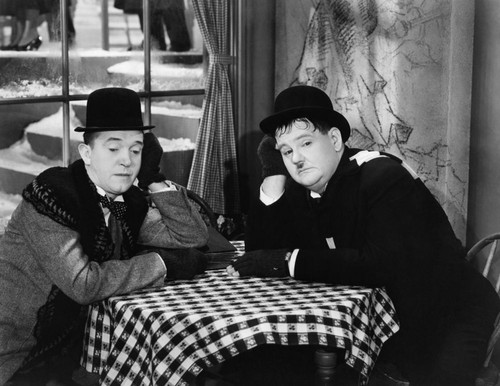 Laurel and hardy 13x19 photo - laurel,