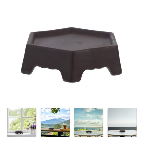 Coffee ceramic planter - coffee, tray