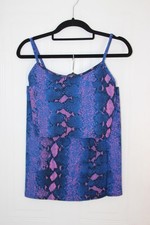Missguided Blue Snake Print