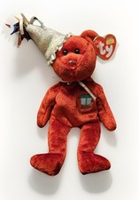 Beanie Baby July Bear Birthday
