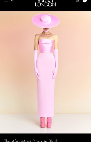 Solace london afra maxi dress - solace,