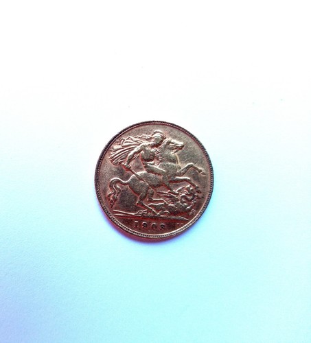 1908 edward vii british half - ,
