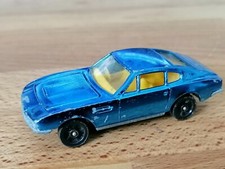 Vintage Diecast Corgi Rockets 913-A1 Aston Martin DBS - Metallic Blue - 1970-71