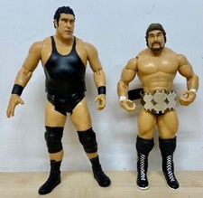 WWE - Million Dollar Man & Andre the Giant action figures - Jakks Classics