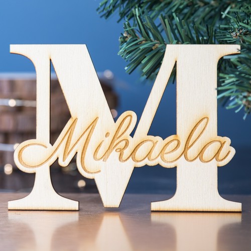 Personalised monogram plaque - personalised,