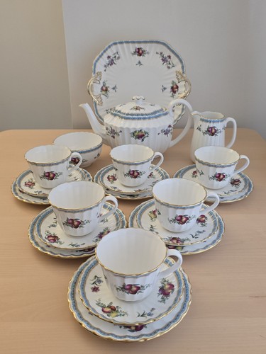 Spode trapnell sprays tea set - spode,