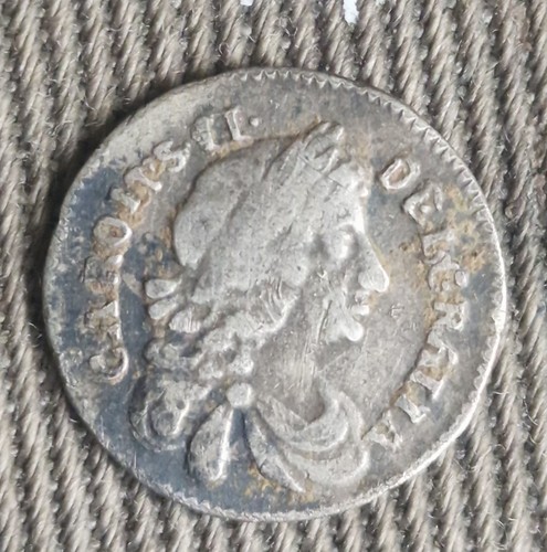 Charles 1673 silver - charles, ii
