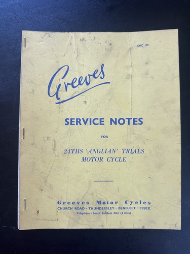 Vintage greeves 24ths - vintage, anglian
