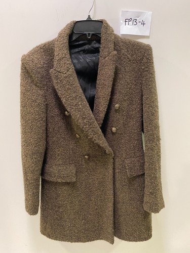 Zara military style boucle - zara,