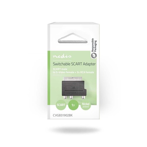 Nedis scart rca phono - nedis, 3
