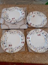 The Chateau Angel Strawbridge Four Cake/Side Plates Boxed ( just under 8inches)