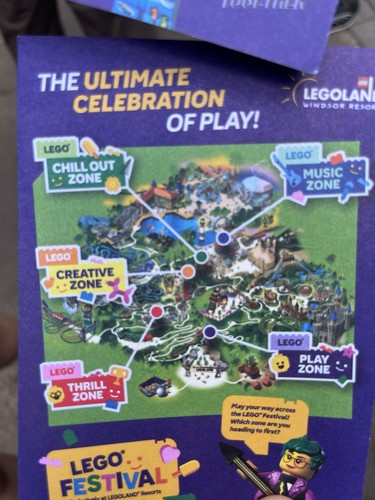 Two tickets legoland for - two,