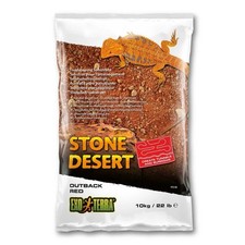 CLEARANCE DEAL Exo Terra Red Stone Desert Substrate Reptile Vivarium - SW100134