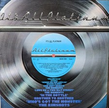 Various - It's All Platinum LP 1975 All Platinum NM/VG+