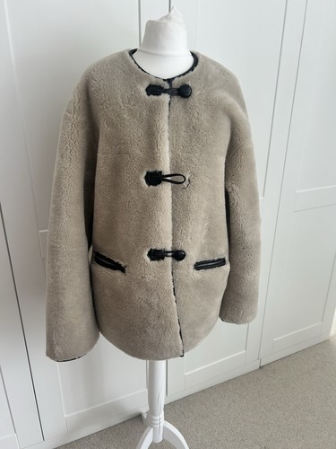Mango faux sheepskin jacket - faux,