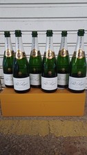 Set of 6 x Pol Roger Reserve Brut Empty Champagne Bottle 750ml