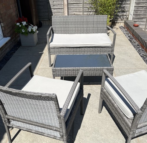 Rattan garden set settee 2 - set, ,