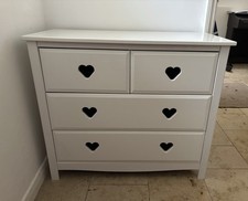 Argos Home Kids Mia 4 Drawer Chest White Chest Of Drawers Childrens Room Storage