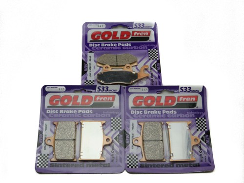 Goldfren s33 brake pads front - goldfren,