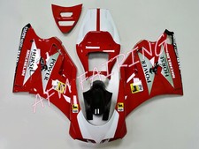 Red White Silver ABS Injection Bodywork Fairing Kit for Ducati 748 996 1996-2002