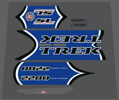 Trek 2200 alpha - alpha, decal