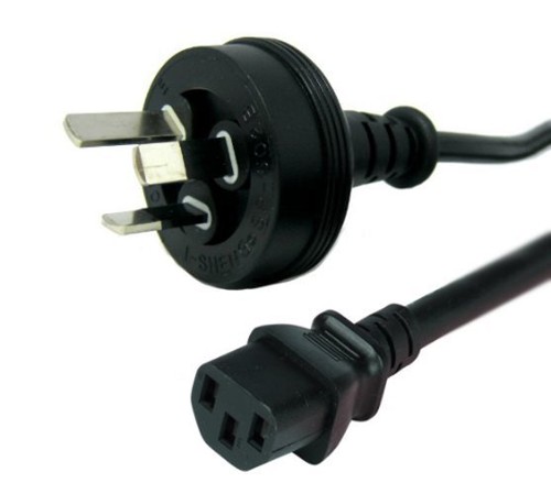 Australia 6ft 18awg - 18awg, 10a