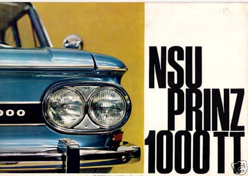 Nsu prinz 1000 - nsu, uk