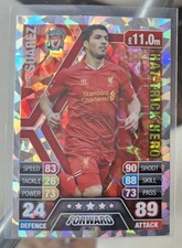 Topps Match Attax Extra 2013-2014 Luis Suarez Hat-Trick Hero #HH1 MINT! NEW!