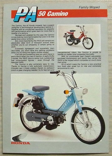 Honda pa50 camino moped - honda,