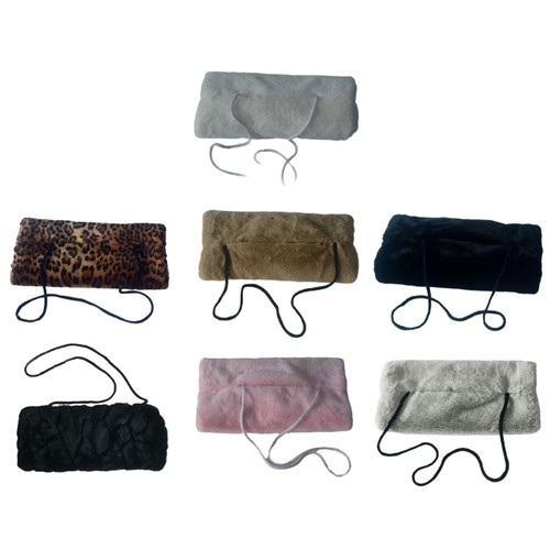 Faux furs hand muffs for - hand, women