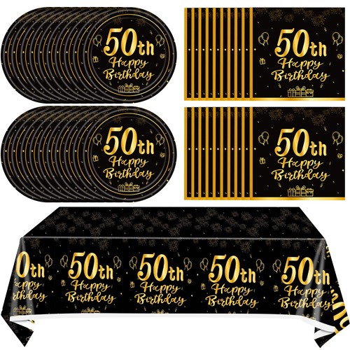 41pcs 50th birthday party - 50th,