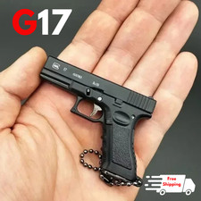 Mini Metal Gun Pistol Keychain