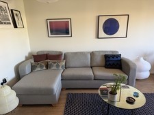Grey sofa bed - , –