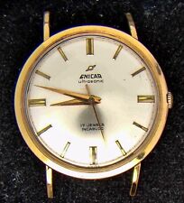 Enicar Ultrasonic Ref. 010/030 Men's Manual-Wind Cal. 1010 Watch--Spares/Repairs