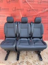 Rear Seats 2+1 bench single seat comf MERCEDES W447 Vito Tourer Faux Leather LHD