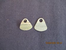 TRIUMPH SPITFIRE 1500 MG MIDGET 1500 SU TWIN CARB CARBURETTOR BUILD TAGS AUD 665