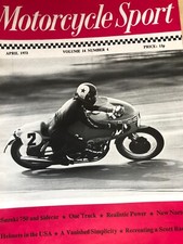Motorcycle Sport 04/73 Suzuki
