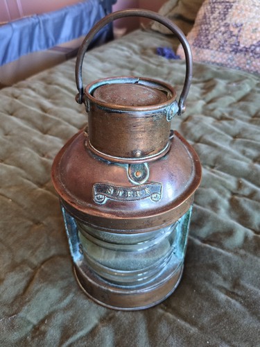 Vintage copper brass - copper, stern