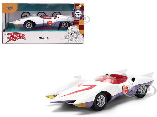 Mach white speed racer - 5, racer"