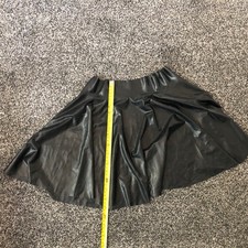Westward Bound Latex Skater Skirt