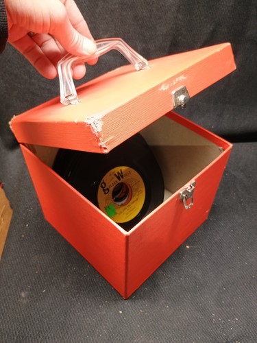 Vintage record case - 7", 45
