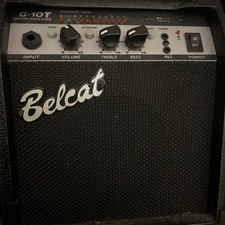 Belcat Portable Mini Guitar Voice Amplifier with UK Mains Adapter